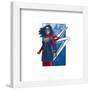 Gallery Pops Marvel Ms. Marvel - Kamala Khan Geometric Badge Wall Art-Trends International-Framed Gallery Pops