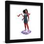 Gallery Pops Marvel Ms. Marvel - Kamala Khan Portrait Wall Art-Trends International-Framed Gallery Pops