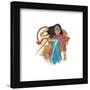 Gallery Pops Marvel Ms. Marvel - Kamala Watercolor Sketch Wall Art-Trends International-Framed Gallery Pops