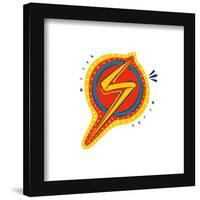 Gallery Pops Marvel Ms. Marvel - Vibrant Icon Wall Art-Trends International-Framed Gallery Pops