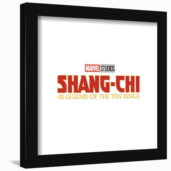 Gallery Pops Marvel Shang-Chi And The Legend of the Ten Rings - Logo Wall Art-Trends International-Framed Gallery Pops