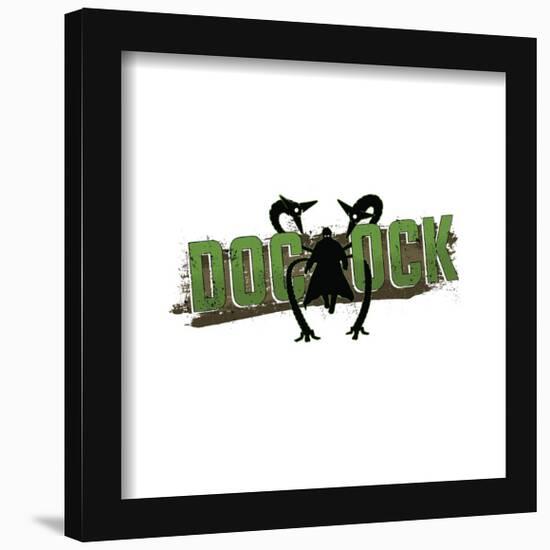 Gallery Pops Marvel Spider-Man: No Way Home - Doc Ock Badge Wall Art-Trends International-Framed Gallery Pops