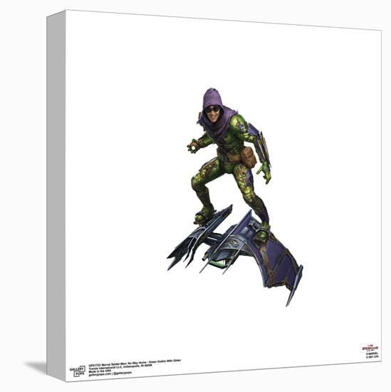 Gallery Pops Marvel Spider-Man: No Way Home - Green Goblin With Glider Wall Art-Trends International-Stretched Canvas