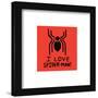 Gallery Pops Marvel Spider-Man: No Way Home - I Love Spider-Man Arachnid Wall Art-Trends International-Framed Gallery Pops