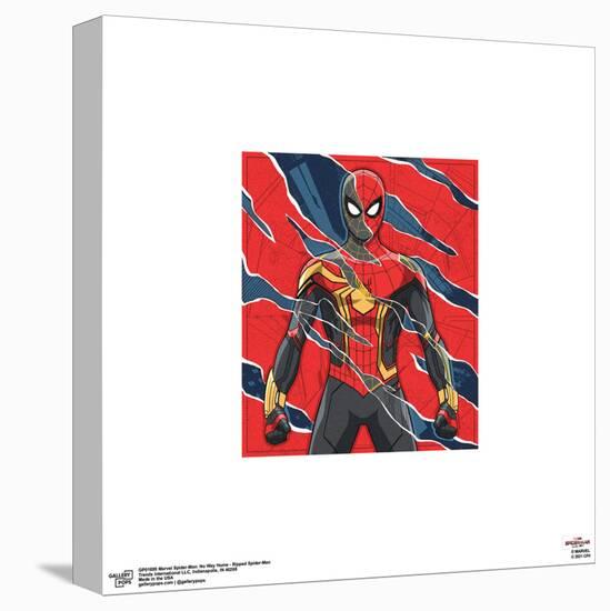 Gallery Pops Marvel Spider-Man: No Way Home - Ripped Spider-Man Wall Art-Trends International-Stretched Canvas