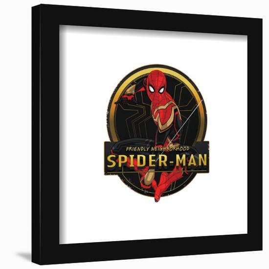 Gallery Pops Marvel Spider-Man: No Way Home - Spider-Man Icon Wall Art-Trends International-Framed Gallery Pops