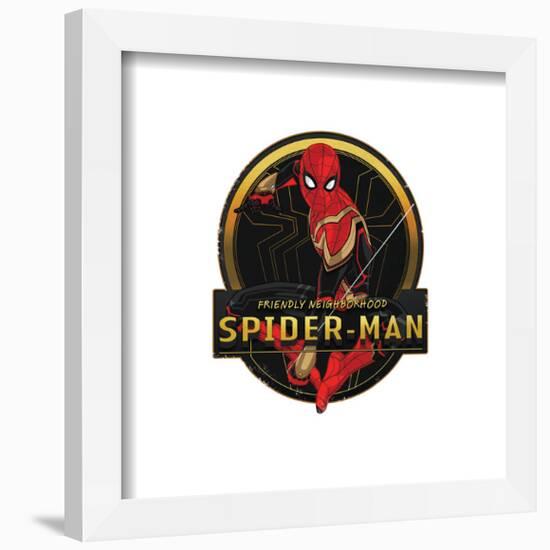 Gallery Pops Marvel Spider-Man: No Way Home - Spider-Man Icon Wall Art-Trends International-Framed Gallery Pops