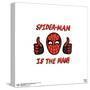 Gallery Pops Marvel Spider-Man: No Way Home - Spider-Man Is The Man Wall Art-Trends International-Stretched Canvas