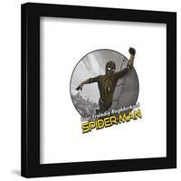 Gallery Pops Marvel Spider-Man: No Way Home - Spider-Man Line Icon Wall Art-Trends International-Framed Gallery Pops