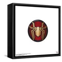 Gallery Pops Marvel Spider-Man: No Way Home - Spider-Man Spider Icon Wall Art-Trends International-Framed Stretched Canvas