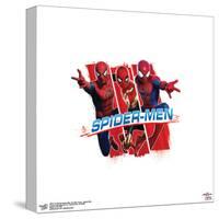 Gallery Pops Marvel Spider-Man: No Way Home - Spider-Men Wall Art-Trends International-Stretched Canvas