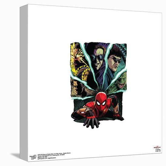 Gallery Pops Marvel Spider-Man: No Way Home - Spider-Sense Wall Art-Trends International-Stretched Canvas