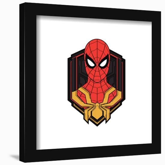 Gallery Pops Marvel Spider-Man: No Way Home - Web Slinger Badge Wall Art-Trends International-Framed Gallery Pops