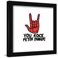 Gallery Pops Marvel Spider-Man: No Way Home - You Rock Peter Parker Wall Art-Trends International-Framed Gallery Pops