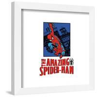 Gallery Pops Marvel Spider-Man - Retro Spotlight Amazing Spider-Man Wall Art-Trends International-Framed Gallery Pops