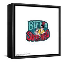 Gallery Pops Marvel Spider-Man - Retro Spotlight Birth of a Superhero Wall Art-Trends International-Framed Stretched Canvas