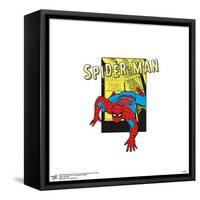 Gallery Pops Marvel Spider-Man - Retro Spotlight Daily Bugle Front Page Wall Art-Trends International-Framed Stretched Canvas