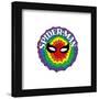 Gallery Pops Marvel Spider-Man - Retro Spotlight Rainbow Web Wall Art-Trends International-Framed Gallery Pops