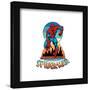 Gallery Pops Marvel Spider-Man - Retro Spotlight Running the City Wall Art-Trends International-Framed Gallery Pops