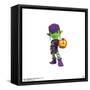 Gallery Pops Marvel Spidey And His Amazing Friends - Green Goblin Wall Art-Trends International-Framed Stretched Canvas