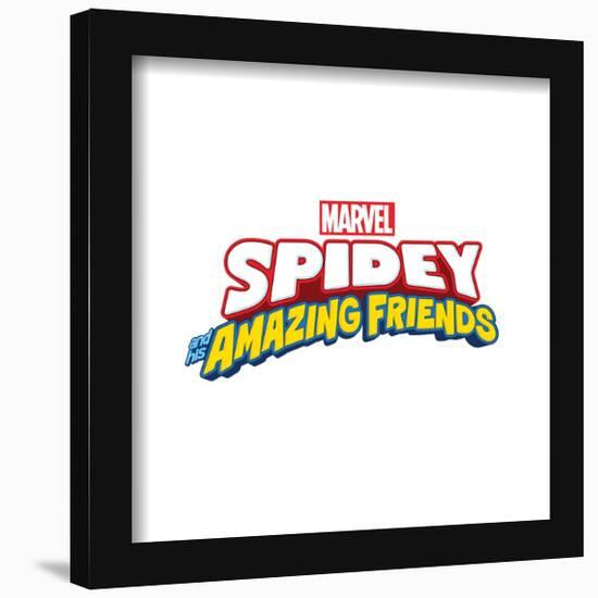 Gallery Pops Marvel Spidey And His Amazing Friends - Logo Wall Art-Trends International-Framed Gallery Pops