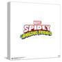 Gallery Pops Marvel Spidey And His Amazing Friends - Logo Wall Art-Trends International-Stretched Canvas