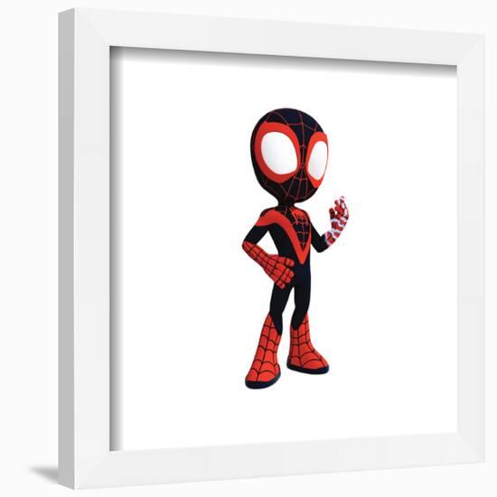 Gallery Pops Marvel Spidey And His Amazing Friends - Miles Morales Wall Art-Trends International-Framed Gallery Pops