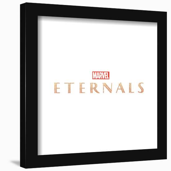 Gallery Pops Marvel The Eternals - Logo Wall Art-Trends International-Framed Gallery Pops