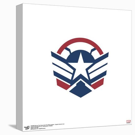 Gallery Pops Marvel The Falcon And The Winter Soldier - Icon Wall Art-Trends International-Stretched Canvas