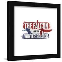 Gallery Pops Marvel The Falcon And The Winter Soldier - Logo Wall Art-Trends International-Framed Gallery Pops