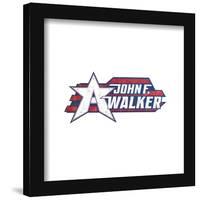 Gallery Pops Marvel The Falcon And The Winter Soldier - Walker Badge Wall Art-Trends International-Framed Gallery Pops