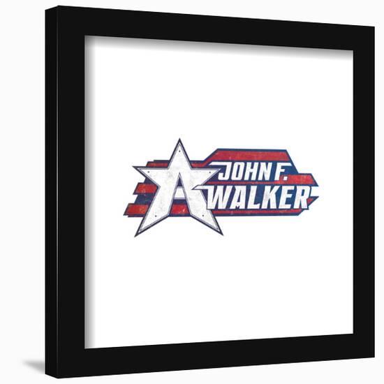 Gallery Pops Marvel The Falcon And The Winter Soldier - Walker Badge Wall Art-Trends International-Framed Gallery Pops