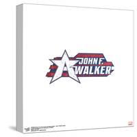 Gallery Pops Marvel The Falcon And The Winter Soldier - Walker Badge Wall Art-Trends International-Stretched Canvas