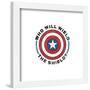 Gallery Pops Marvel The Falcon And The Winter Soldier - Wield The Shield Wall Art-Trends International-Framed Gallery Pops