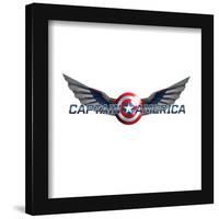 Gallery Pops Marvel The Falcon And The Winter Soldier - Wings Badge Wall Art-Trends International-Framed Gallery Pops