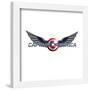 Gallery Pops Marvel The Falcon And The Winter Soldier - Wings Badge Wall Art-Trends International-Framed Gallery Pops