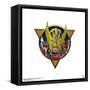 Gallery Pops Marvel Thor: Love and Thunder - Golden Armor Badge Wall Art-Trends International-Framed Stretched Canvas