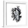 Gallery Pops Marvel Thor: Love and Thunder - Gorr Text Badge Wall Art-Trends International-Framed Gallery Pops