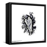 Gallery Pops Marvel Thor: Love and Thunder - Gorr Text Badge Wall Art-Trends International-Framed Stretched Canvas