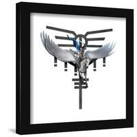 Gallery Pops Marvel Thor: Love and Thunder - King Valkyrie Icon Wall Art-Trends International-Framed Gallery Pops