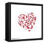 Gallery Pops Marvel Thor: Love and Thunder - New Asgard Love Wall Art-Trends International-Framed Stretched Canvas