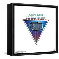 Gallery Pops Marvel Thor: Love and Thunder - Raise Your Hammer Wall Art-Trends International-Framed Stretched Canvas