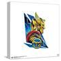 Gallery Pops Marvel Thor: Love and Thunder - Stormbreaker Badge Wall Art-Trends International-Stretched Canvas