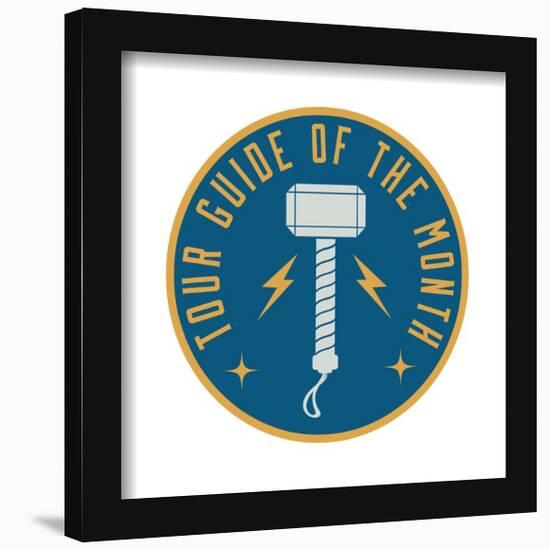 Gallery Pops Marvel Thor: Love and Thunder - Tour Guide of the Month Wall Art-Trends International-Framed Gallery Pops