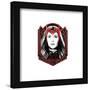 Gallery Pops Marvel WandaVision - Scarlet Witch Badge Wall Art-Trends International-Framed Gallery Pops