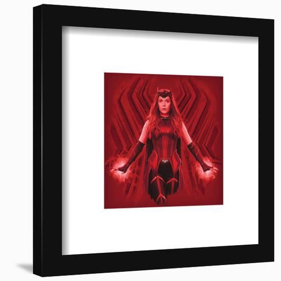 Gallery Pops Marvel WandaVision - Scarlet Witch Powers Wall Art-Trends International-Framed Gallery Pops