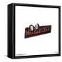 Gallery Pops Marvel WandaVision - Text Logo Wall Art-Trends International-Framed Stretched Canvas