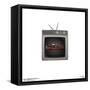 Gallery Pops Marvel WandaVision - TV Logo Wall Art-Trends International-Framed Stretched Canvas