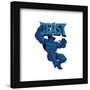 Gallery Pops Marvel X-Men '97 - Beast Badge Wall Art-Trends International-Framed Gallery Pops