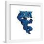 Gallery Pops Marvel X-Men '97 - Beast Badge Wall Art-Trends International-Framed Gallery Pops